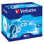 CD-R Verbatim Music 10 Stück 80' 16x