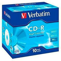 CD-R Verbatim High Capacity 10 Stück 40x 800 MB