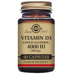 Vitamin D3 (Cholecalciferol) Solgar 4000 iu