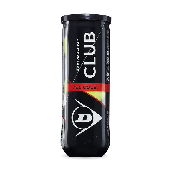 Palline da Tennis D TB CLUB AC 3 PET Dunlop 601334 3 Pezzi (Caucciù)