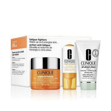 Set Cosmetica Unisex Clinique Superdefense 3 Pezzi