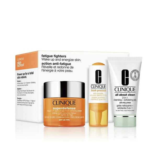 Set Cosmetica Unisex Clinique Superdefense 3 Pezzi