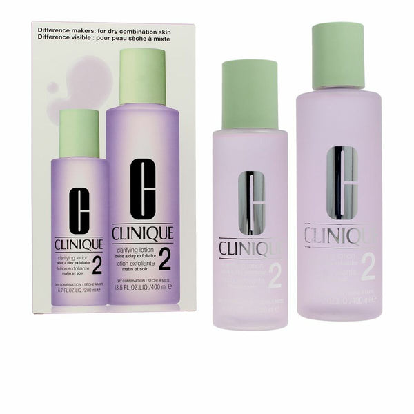 Set Cosmetica Unisex Clinique Clarifying Lotion 2 Pezzi