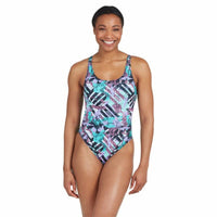 Costume da Bagno Donna Zoggs Master Back Acquamarina