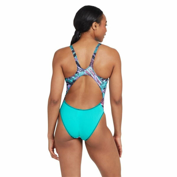 Costume da Bagno Donna Zoggs Master Back Acquamarina