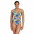 Costume da Bagno Donna Zoggs Sky Back E+ Azzurro