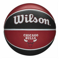 Pallone da Basket Wilson NBA Team Tribute Chicago Bulls Rosso Taglia unica