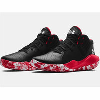 Scarpe da Basket per Adulti Under Armour Jet '21  Nero Rosso