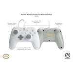 Controller Gaming Powera Wired Bianco Nintendo Switch