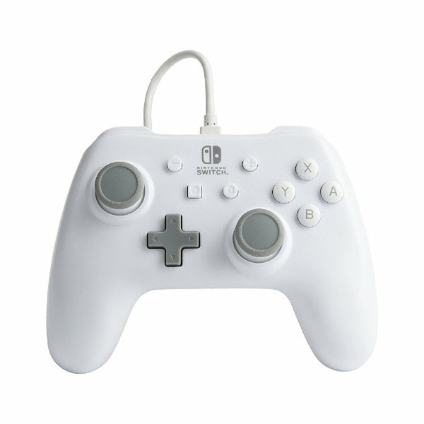 Controller Gaming Powera Wired Bianco Nintendo Switch