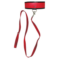 Halsband Sportsheets Rot Mit Riemen