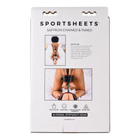 Kinky Pinky Manschetten mit Klettverschlüssen Sportsheets Saffron Chained