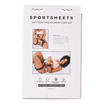 Regulierbare Handschellen Sportsheets  Saffron