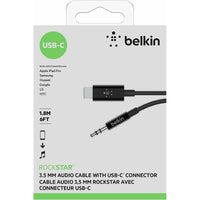 Cavo Audio Jack (3,5 mm) Belkin F7U079BT06-BLK 1,8 m