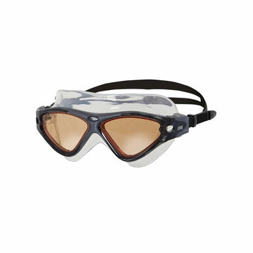 Occhialini da Nuoto Zoggs Tri-Vision  Grigio scuro Taglia unica