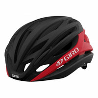 Casco da Ciclismo per Adulti Giro  Syntax Nero/Rosso 20