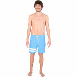 Costume da Bagno Uomo Hurley Block Party 18" Blu cielo