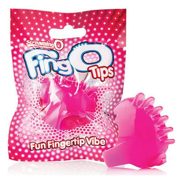 Orb Fingervibrator The Screaming O Fingo Tips Rosa