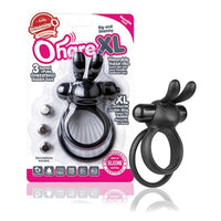 The Ohare XL Penisring Schwarz Supertooth SCHARXLBL Schwarz