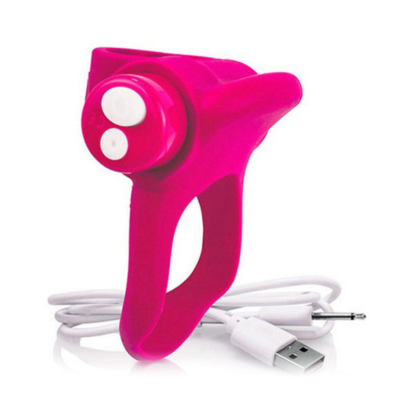 Vibrierender Liebesring The Screaming O You Turn Rechargeable Plus Rosa