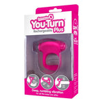 Vibrierender Liebesring The Screaming O You Turn Rechargeable Plus Rosa