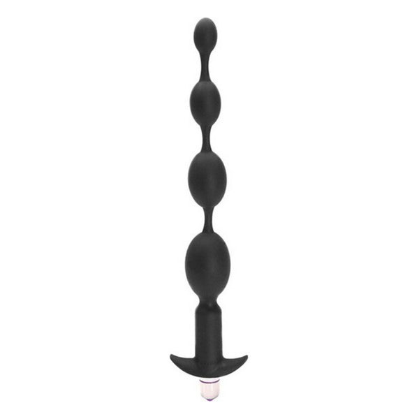 Palline Anali Tantus Vibratore Nero Silicone Silicone/ABS