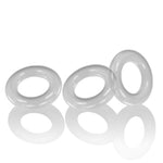 3-Ring Peniskäfig Oxballs Willy Rings Pack Clear (3 uds)