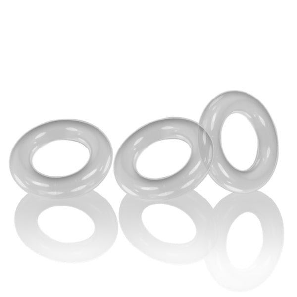 3-Ring Peniskäfig Oxballs Willy Rings Pack Clear (3 uds)