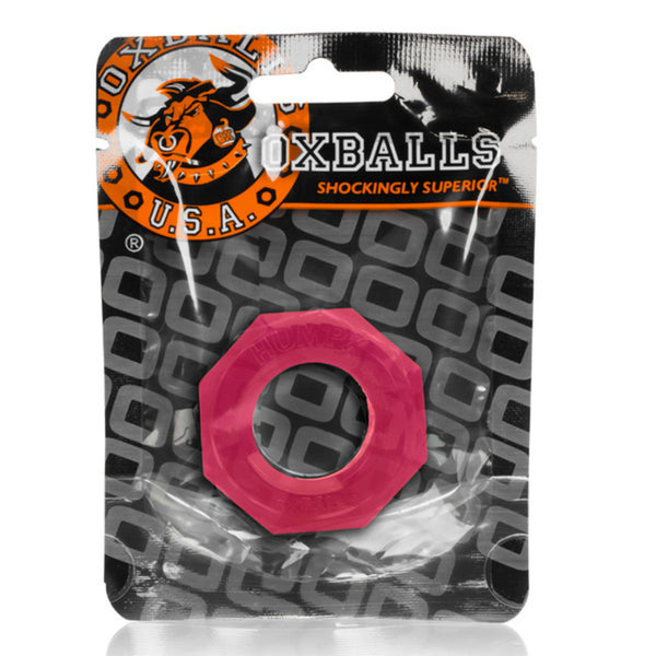 3-Ring Peniskäfig Oxballs Hot Pink (12,7 cm)