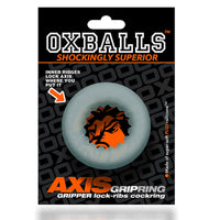 Anelli Fallici Axis Rib Griphold Oxballs Grigio