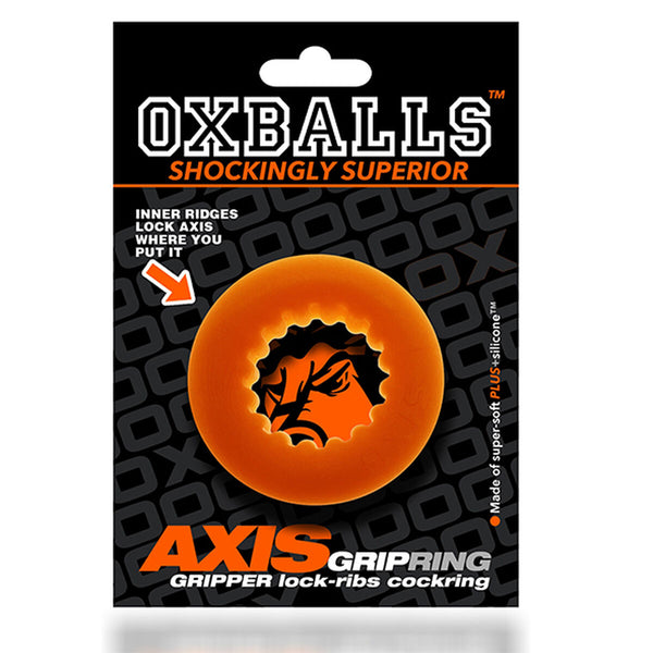 Penisringe Axis Rib Griphold Oxballs Orange