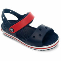 Sandali per Bambini Crocs Crocband Blu scuro