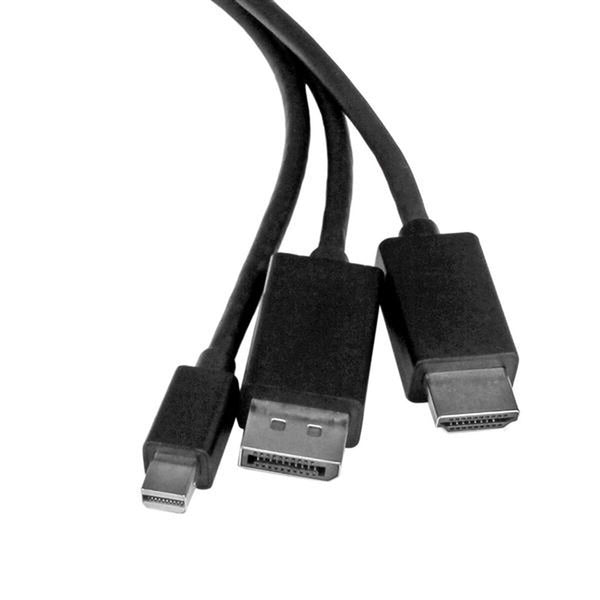 Adattatore Mini DisplayPort con HDMI Startech DPMDPHD2HD (2 m) Nero