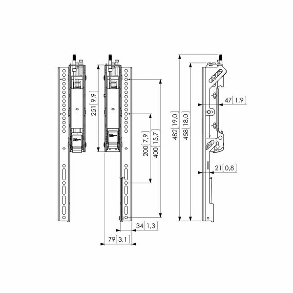 Supporto TV Vogels 7235040 80 kg