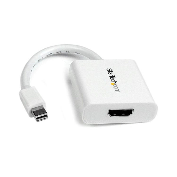 Adapter Mini DisplayPort auf HDMI Startech MDP2HDW              Weiß