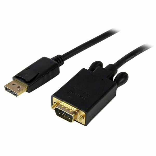 Adapter DisplayPort auf DVI Startech DP2VGAMM3B           Schwarz 90 cm 0,9 m