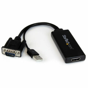 Adattatore HDMI con VGA Startech VGA2HDU              Nero