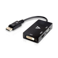 Adattatore Mini DisplayPort con VGA/DVI/HDMI V7 V7DP-VGADVIHDMI-1E   Nero