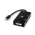 Adattatore Mini DisplayPort con VGA/DVI/HDMI V7 V7MDP-VGADVIHDMI-1E  Nero