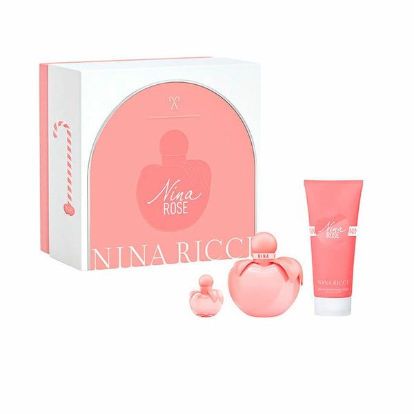 Set mit Damenparfüm Nina Ricci Nina Rose (3 pcs)