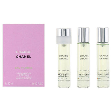 Cofanetto Profumo Donna Chance Eau Fraiche Chanel (3 pcs) Chance Eau Fraiche