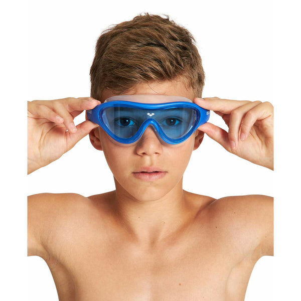 Occhialini da Nuoto per Bambini Arena The One Mask Jr Azzurro