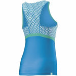 Canotta Donna Wilson Glamour Verde Reversibile Tennis Azzurro