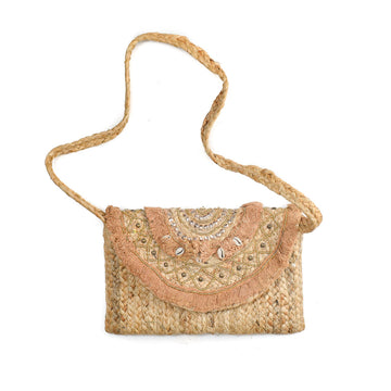 Borsa Donna IRL HOCHETTO-NATURAL-BEIGE Marrone (33 x 20 cm)