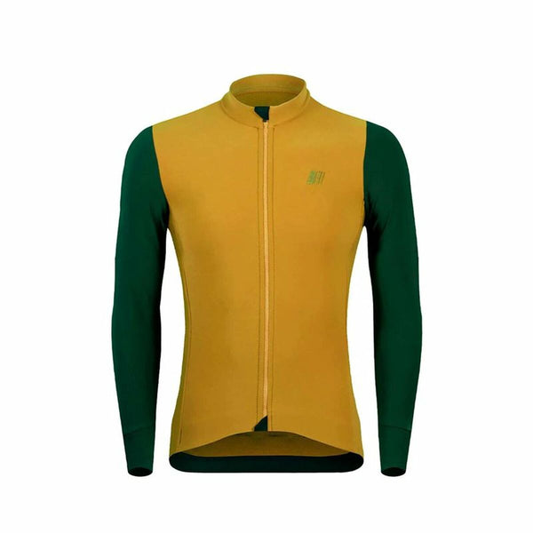 Maglia da ciclismo Gsport Pro Team Winter  Giallo