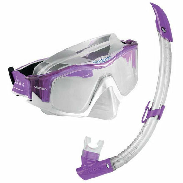 Maschera da Snorkel Aqua Lung Sport SC363EU0005L Violetta Adulti