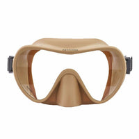 Maschera da Immersione Aqua Lung Sport Nabul Marrone Grigio