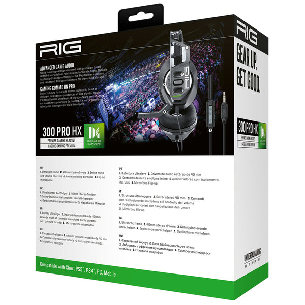 Gaming Headset mit Mikrofon Nacon RIG 300 PRO HX