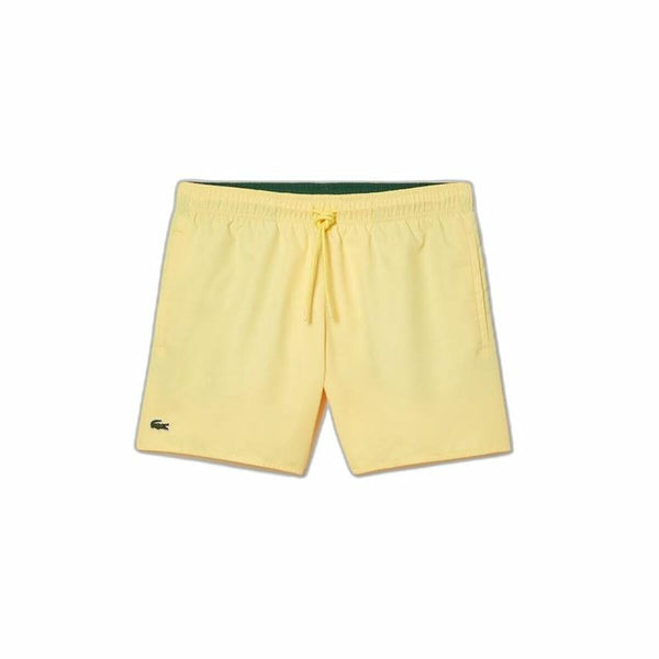 Herren Badehose Lacoste Light Quick-Dry Gelb