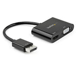 Adapter DisplayPort auf HDMI/VGA Startech DP2VGAHD20 Schwarz 4K Ultra HD